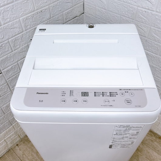 パナソニック NA-F5B3 一人暮らし単身用洗濯機 5.0kg K02185