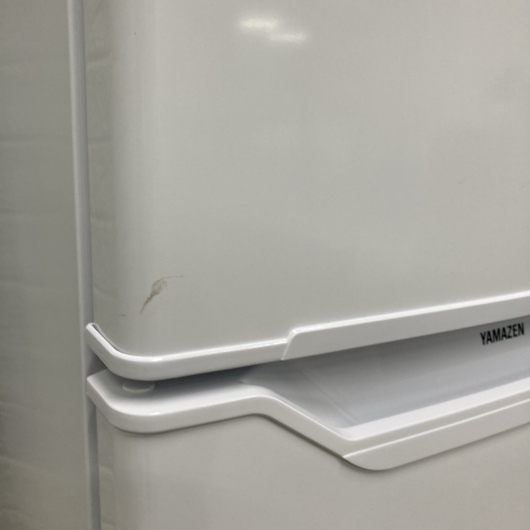 ヤマゼン YFR-D111(W) 一人暮らし単身用冷蔵庫 106L MKT11061