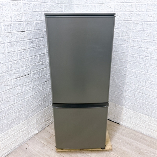 ミツビシ 三菱 MR-P15K-H 一人暮らし単身用冷蔵庫 146L MKT11131