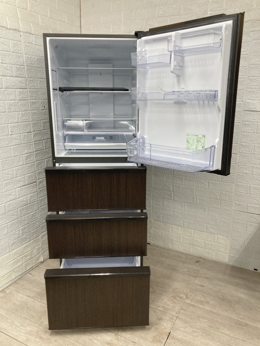 アクア AQR-V43K(T) 一人暮らし単身用冷蔵庫 430L B12081