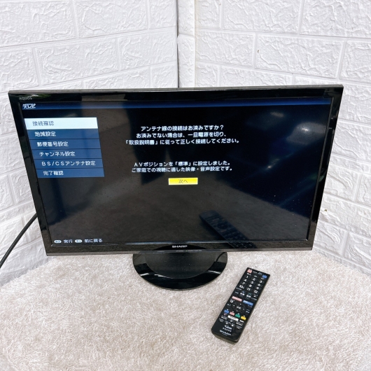 シャープ 2T-C24AD 一人暮らし単身用テレビ 24型 MKT10066