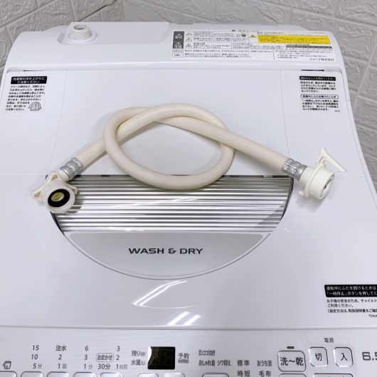 シャープ ES-TX6G-S 2023年製 6.5kg 洗濯機 美品【全国発送対応】
