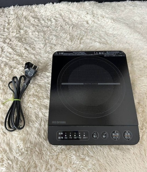 IRISOHYAMA アイリスオーヤマ IHコンロ IHK-T38-B ブラック 2021年製