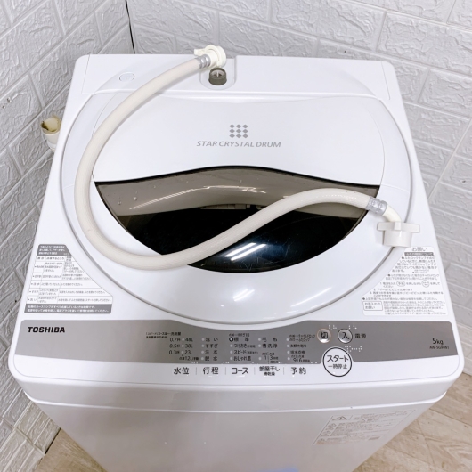 トウシバ AW-5G9一人暮らし単身用洗濯機 5.0kg OE112811