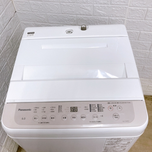 パナソニック NA-F6PB1 2022年製 6.0kg 洗濯機 美品【全国発送対応】