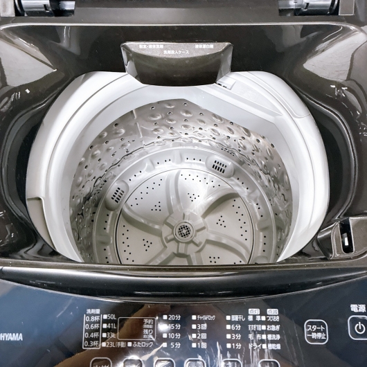 アイリスオーヤマ IAW-T603BL 一人暮らし単身用洗濯機 6.0kg B07284