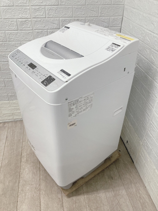 シャープ ES-TX5E-S 一人暮らし単身用洗濯機 5.5kg B121322