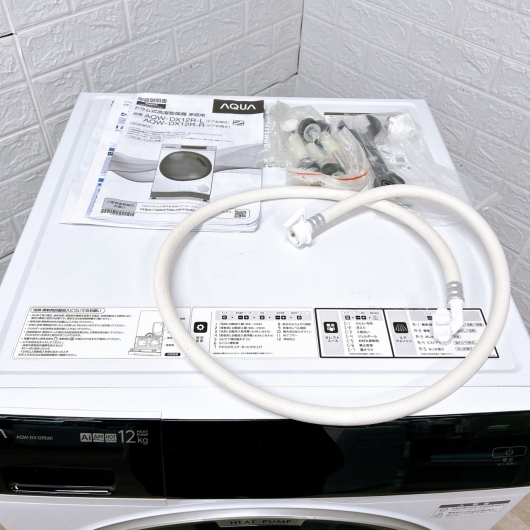 アクア AQW-DX12R-R 一人暮らし単身用洗濯機 12.0kg MKT012210