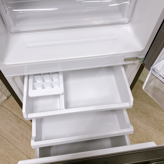 アクア AQW-17RBK(DS) 一人暮らし単身用冷蔵庫 170L B11217