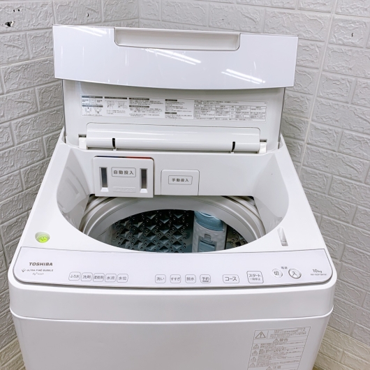 トウシバ AW-10DP3BK 一人暮らし単身用洗濯機 10.0kg B122614