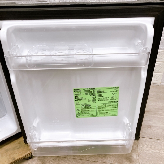 コンフィー RCT90BL(E) 一人暮らし単身用冷蔵庫 90L OE10172