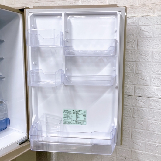 ミツビシ MR-MB45G-C 一人暮らし単身用冷蔵庫 451L B091210