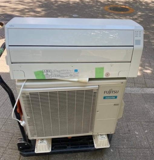 FUJITSU 富士通 2.5kw ルームエアコン AS-C25G-W 2017年製