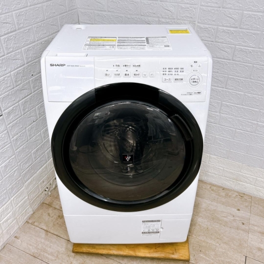 シャープ ES-S7H-WL ドラム式洗濯機 7.0kg OE02271