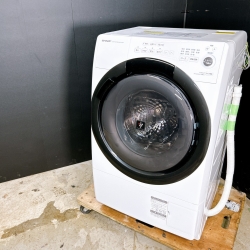 SHARP ドラム式洗濯機 ES-S7F-WR 2021年製