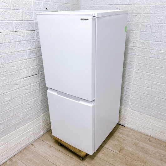 シャープ SJ-D15K-W 一人暮らし単身用冷蔵庫 152L K121915