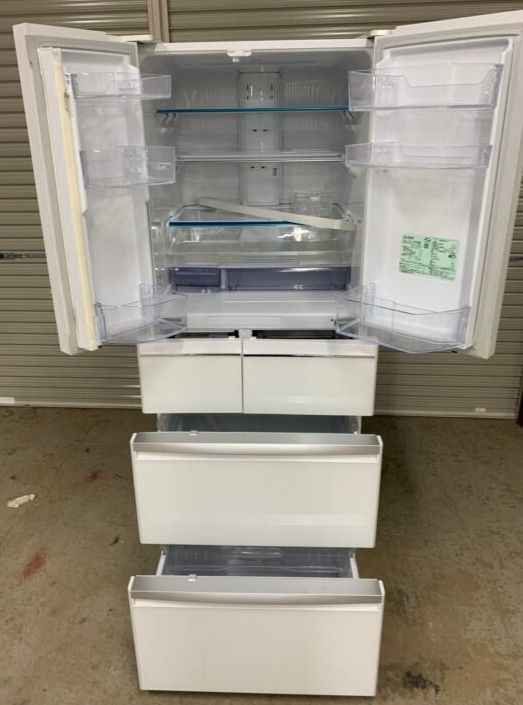 MITSUBISHI 三菱 ミツビシ 470L 6ドア冷蔵庫 MR-WX47LF-W 2020年製