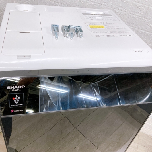 シャープ ES-W114-SL 一人暮らし単身用洗濯機 11.0kg B110212