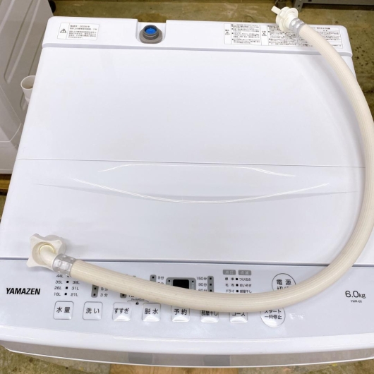 ヤマゼン 6.0kg 洗濯機 一人暮らし 小型 SS183