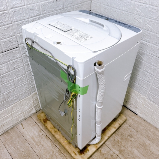 シャープ ES-T715-W 一人暮らし単身用洗濯機 7.0kg B112817