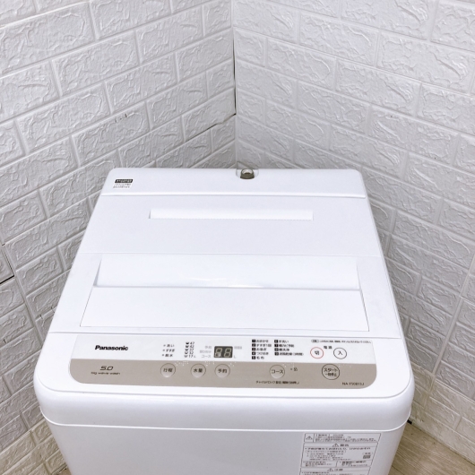 パナソニック NA-F50BE13J 一人暮らし単身用洗濯機 5.0kg K09081