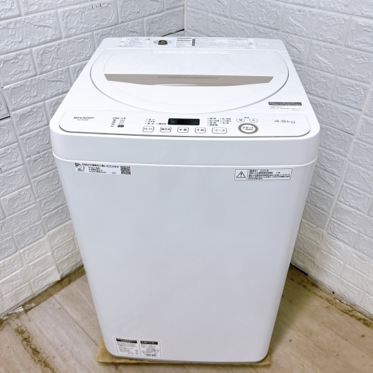 シャープ ES-GE4D-C 2020年製 4.5kg 洗濯機 美品【全国発送対応】