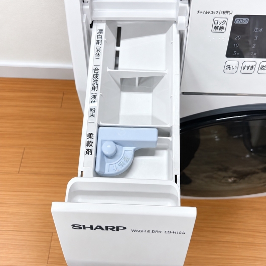 シャープ ES-H10G-WL ドラム式洗濯機 10.0kg EMQSD56
