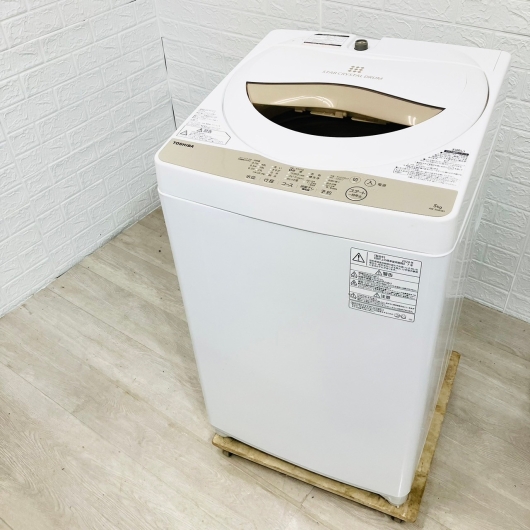 東芝 5kg 全自動洗濯機 AW-5G8 2020年製