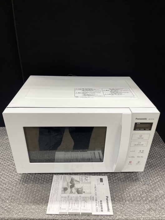 Panasonic 電子レンジ NE-FL100-W 2022年製 ヘルツフリ1ー