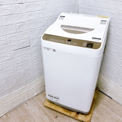 シャープ ES-T5FBK-N 一人暮らし単身用洗濯機 5.5kg OE110823