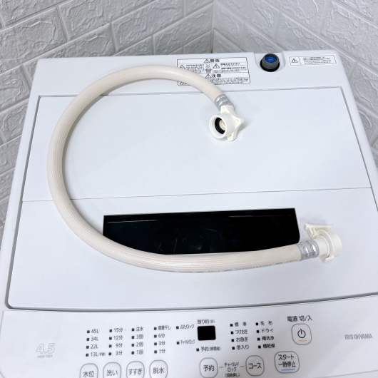アイリスオーヤマ IAW-T451 一人暮らし単身用洗濯機 4.5kg B09276