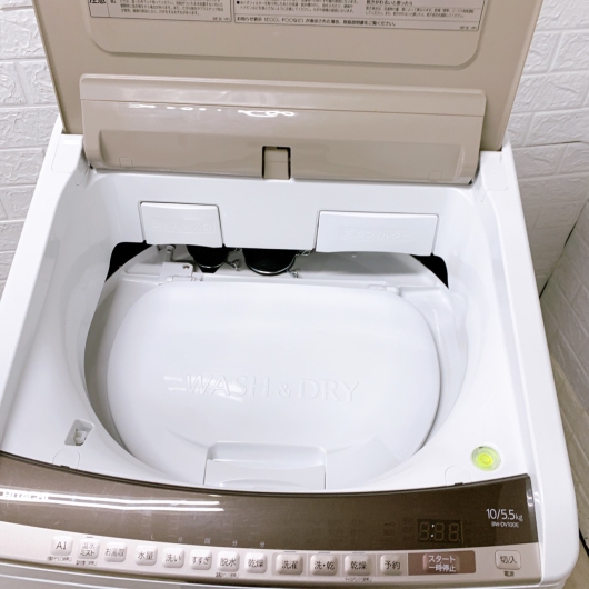 ヒタチ BW-DV100E 一人暮らし単身用洗濯機 10.0kg OE10101