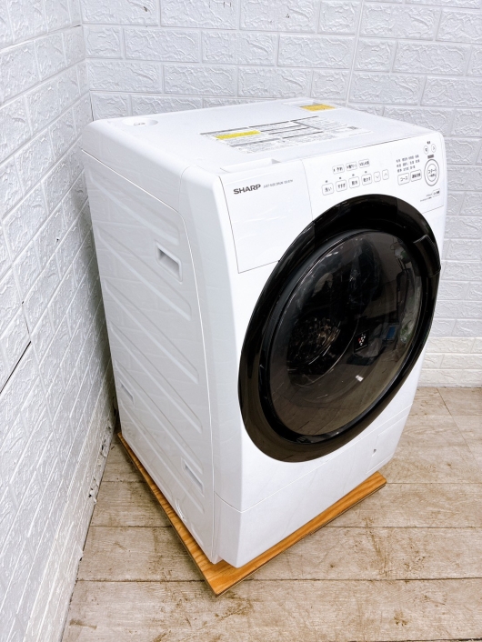 シャープ ES-S7H-WL 一人暮らし単身用洗濯機 7.0kg B010101