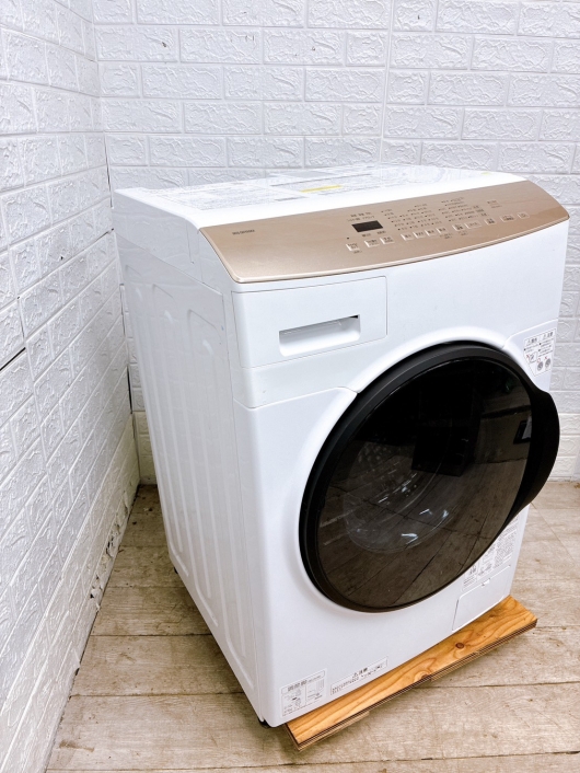 アイリスオーヤマ DKC85A1ｰW 一人暮らし単身用洗濯機 8.0kg B011291