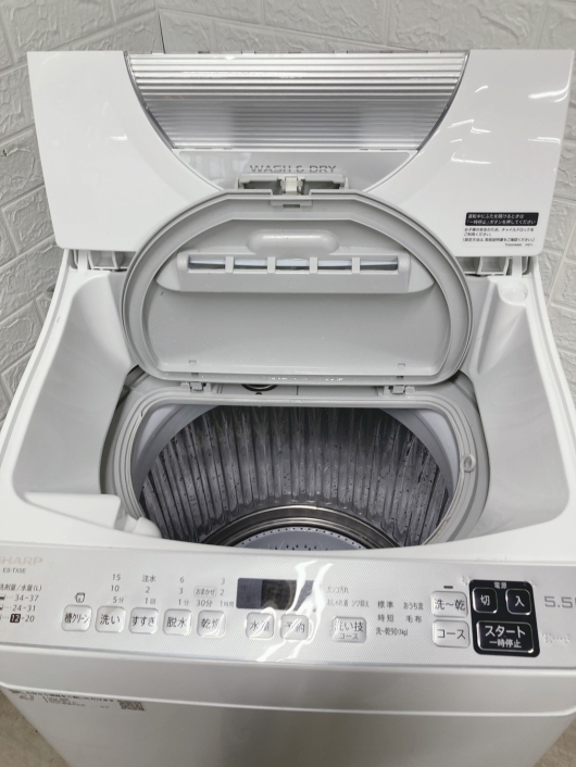 シャープ ES-TX5E-S 一人暮らし単身用洗濯機 5.5kg B121322