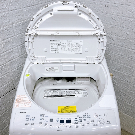 トウシバ AW-8V6 一人暮らし単身用洗濯機 8.0kg CRK111820