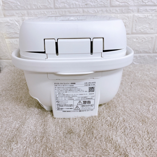 タイガー JBS-A055 一人暮らし単身用炊飯器 ３合炊き T091310