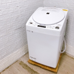 シャープ 8.0kg 洗濯機 一人暮らし 小型 T08032