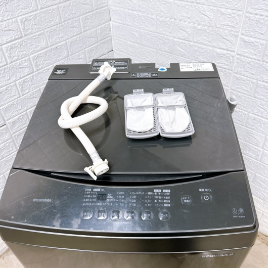 アイリスオーヤマ IAW-T806HA 2022年製 8.0kg 洗濯機 美品【全国発送対応】