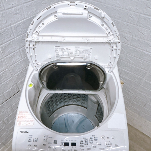 トウシバ AW-8V6 一人暮らし単身用洗濯機 8.0kg CRK111820