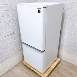 シャープ SJ-GD14F-W一人暮らし単身用冷蔵庫 137L OE12198
