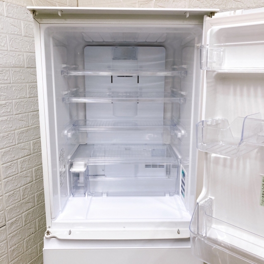 シャープ SJ-GW35F-W 一人暮らし単身用冷蔵庫 350L T09132