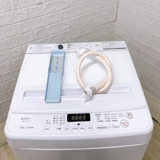 ヤマダセレクト YWM-TV70L 一人暮らし単身用洗濯機 7.0kg B09153