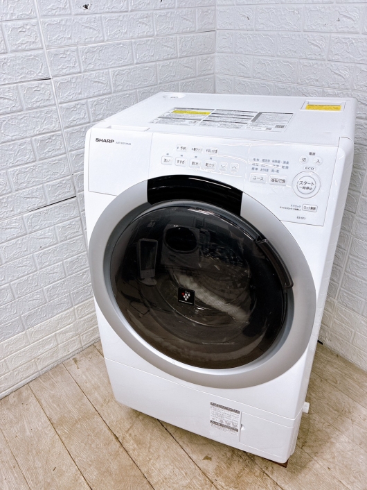 シャープ ES-S7J-WL 一人暮らし単身用洗濯機 7.0kg K12208