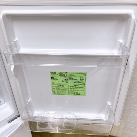 アイリスオーヤマ KRSD-14A-W 2020年製 142L 冷蔵庫【全国発送対応】