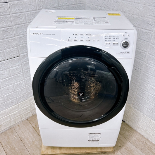 シャープ ES-S7F-WL ドラム式洗濯機 7.0kg MKT0330100