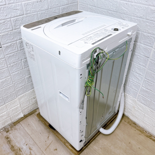 シャープ ES-GE6H-N 2024年製 6.0kg 洗濯機 美品【全国発送対応】