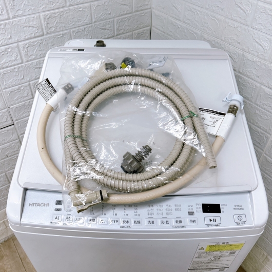 ヒタチ BW-DV80J 一人暮らし単身用洗濯機 8.0kg B122414