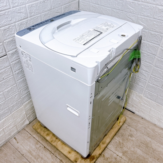 シャープ ES-T715-W 一人暮らし単身用洗濯機 7.0kg B112817