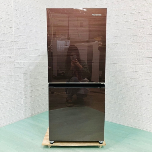 ハイセンス 2ドア冷蔵庫 HR-G13C-BR 2021年製